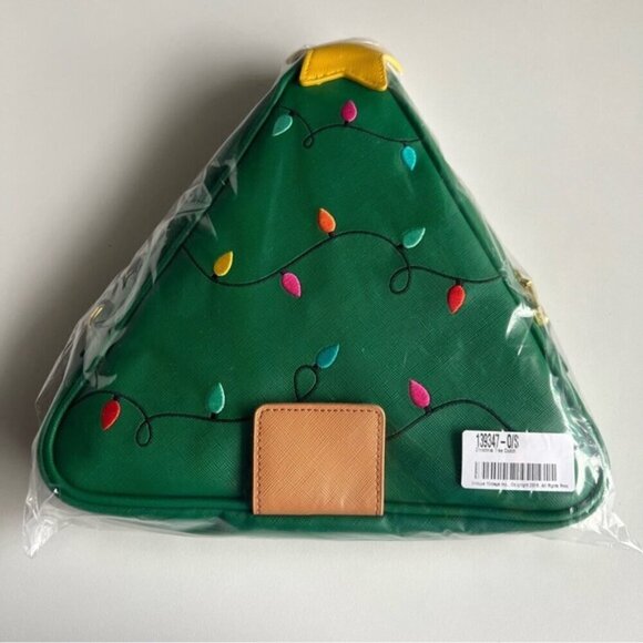 "Can't Clutch" This Christmas Tree Bag - Green/Multi. NWT - Picture 2 of 11